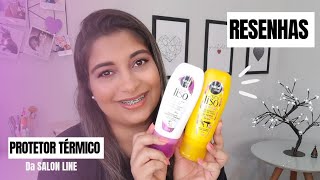 Defrizante Protetor Térmico Salon Line Meu Liso Proteção Total e Muito  Liso RESENHA [upl. by Neyud]