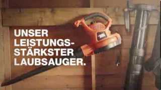 BLACKDECKER™ 3000W Laubsauger GW3050 [upl. by Rodrick]