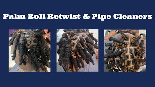 Locs amp Pipe Cleaners Style  COSMETOLOGY VLOG [upl. by Lovel379]