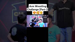 Check pinned comment for Part1 Ritik sir 😍🥰Arm Wrestling Challenge💪 Part2 shorts ytshorts [upl. by Gasser643]