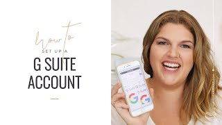 SET UP G SUITE ACCOUNT and send your first email in under 10 minutes [upl. by Lyrpa974]