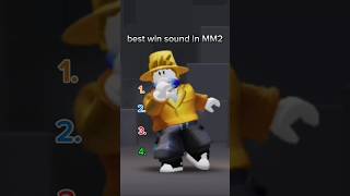 Best win sound in MM2 [upl. by Capello]