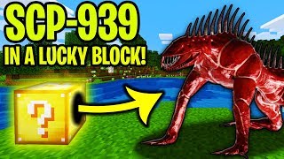 I found SCP939 in a LUCKY BLOCK in Minecraft  Minecraft Lucky Block Survival 2 [upl. by Esinwahs]