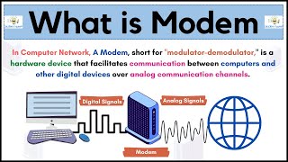 What is MODEM full Explanation Hindi  Example  Advantages  Disadvantages  StudentNotes [upl. by Annas559]