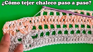 quotCHALECO PARA VERANO 2023quot EN TODAS LAS TALLAS  Todo en crochet [upl. by Ophelia239]