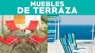 Cómo elegir los muebles de terraza [upl. by Eul]