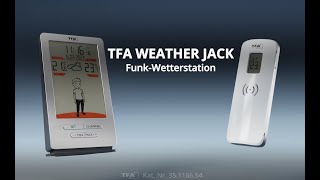 TFA Dostmann FunkWetterstation Weather Jack 351166 [upl. by Ynitsed]