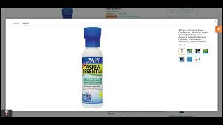 API Aqua Essential Water Conditioner to protect fish in aquarium  Experience [upl. by Wrench]