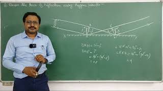 Derivation of laws of reflection using Huygens PrincipleUse of Huygens Principle [upl. by Goldy]