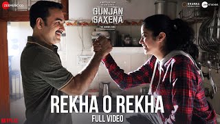 Rekha O Rekha  Full Video Gunjan Saxena  Janhvi Kapoor  Amit Trivedi Nakash Aziz Kausar Munir [upl. by Elvyn500]