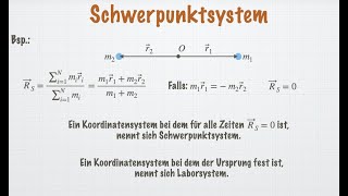 Systeme von Massepunkten Schwerpunkt Reduzierte Masse Drehimpulse  Klassische Mechanik [upl. by Mikahs924]