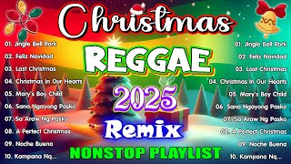 Reggae Christmas Mix 🤠Merry Christmas 2025 ☃️Tagalog Christmas Songs Medley [upl. by Cianca780]