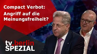 tvberlin Spezial  Compact Verbot Angriff auf die Meinungsfreiheit [upl. by Cohl]