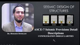 14ASCE7 Seismic ProvisionsCONFIGURATION IRREGULARITIES Dr Noureldin [upl. by Eldrida]