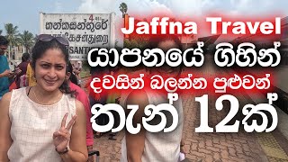 Jaffna ගිහින් දවසින් බලන්න පුළුවන් තැන් 12 ක්  places to visit in jaffna  what to do in jaffna [upl. by Ratcliff]