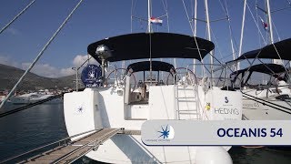 VIDEO CHECKIN OCEANIS 54 FURLING [upl. by Sokin]