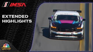 IMSA HIGHLIGHTS VP Racing SportsCar Challenge Race 1 and 2 Daytona  12124  Motorsports on NBC [upl. by Ahsenot]