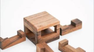 Benny Puzzle Wooden Interlock game solution [upl. by Lura]