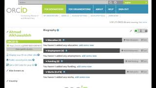 ما هو ORCID و ما اهميه للباحثينو الترقيه العلمية و كيفيه الاشتراك ORCID  بحث علمي [upl. by Lainahtan]