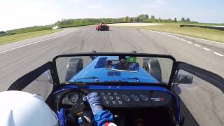 Track Day Circuit du Bresse  April 2017  Caterham 485 R [upl. by Aryajay]