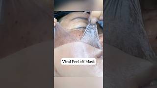 Viral Peel Of Mask For glowing and glass skin😍 shorts youtubeshorts [upl. by Wallace]