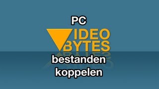 Bestanden koppelen aan programmas VideoByte  Windows [upl. by Aleda714]