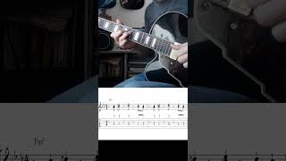 Cantaloupe Island  Herbie Hancock guitar guitarlesson guitartabs guitarist jazzguitar shorts [upl. by Dinsmore]