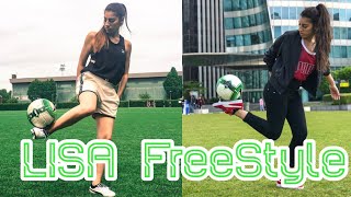 Lisa Zimouche ● World Panna Female Champion ● Freestyle ball Compilation 7 [upl. by Nidla]