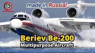 Beriev Be200 Russian Multipurpose Amphibious Aircraft [upl. by Meihar]