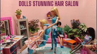 Dolls Stunning Hair Salon Journey [upl. by Enrica]