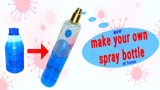 How to make a spray bottle at home [upl. by Letram]