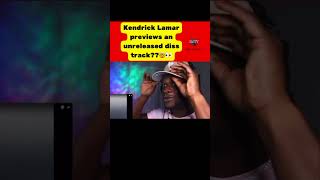 Scru Face Jean reacts ‼️did Kendrick preview an unreleased diss track👀kendricklamar [upl. by Atteragram]