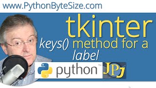 The Python tkinter keys method for a label [upl. by Bell661]