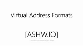 Virtual Address Formats in 64bit Arm [upl. by Eanat]