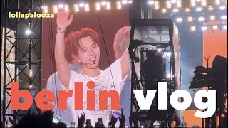 VLOG  4 Days in Berlin  Lollapalooza [upl. by Hodosh313]