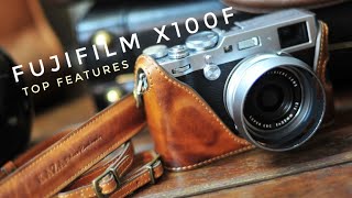 Fujifilm X100f  Top Features and Some Accessories [upl. by Kehoe]