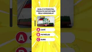 Venezuela apreenda nesse vídeo venezuela quiz quizzes conhecimento [upl. by Ternan]