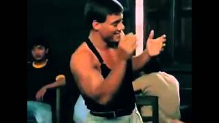 Jean Claude van Damme funny dancing scene PARODY [upl. by Sayer]