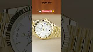 Rolex Day Date 40 Golden Watch Unboxing amp Review  Watch Centre [upl. by Pantin]