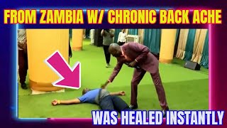 🔴KAKANDE TESTIMONIES  FROM ZAMBIA WITH CHRONIC BACK ACHE WAS HEALED INSTANTLY JC5455 [upl. by Tarfe797]