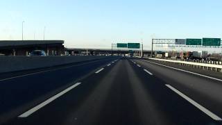 New Jersey Turnpike Exits 14 to 13 southbound Car Lanes [upl. by Salim]