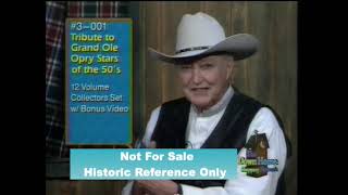 Grand Ole Opry Country Music History Stars of The 50s Interview Clips Historic Footage Presentation [upl. by Photina]