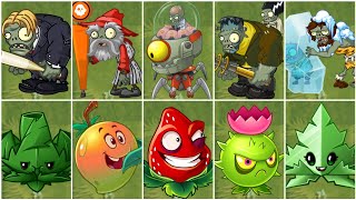 PVZ 2 Gameplay  Armamint amp Mangofier  Spearmint amp Homing Thistle  Bombardmint amp Strawburst [upl. by Stacy574]