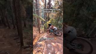 PEBA FOI TENTAR DESCER E JÁ SABE 🤦‍♂️ peba teimosa mtbbrasil downhill mountainbike fyp [upl. by Taam180]