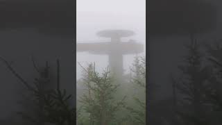 Clingmans Dome in The Great Smoky Mountains clingmansdome hiking nature [upl. by Aowda]