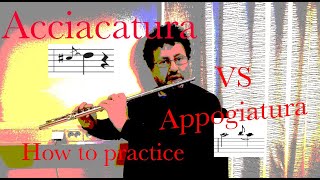 Acciacatura vs appoggiatura How to practice the needed coordination [upl. by Eciral]