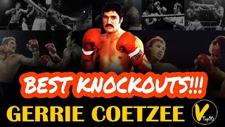 5 Gerrie Coetzee Greatest Knockouts [upl. by Aiceila]