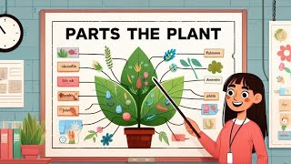 Parts of a Plant  Plant Parts and Functions Class 1  Plants Parts and Functions [upl. by Idalia979]