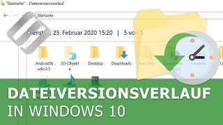 So aktivieren oder deaktivieren Sie den Dateiversionsverlauf in Windows 10 und 8 der Datensicherung [upl. by Collen]