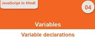 Learn to create variables in JavaScript in Hindi  Learn JavaScript in HindiUrdu [upl. by Kohler]